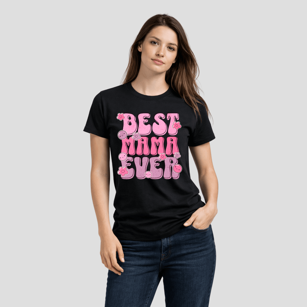 Premium T-Shirt Best Mom KrzR DruckZone