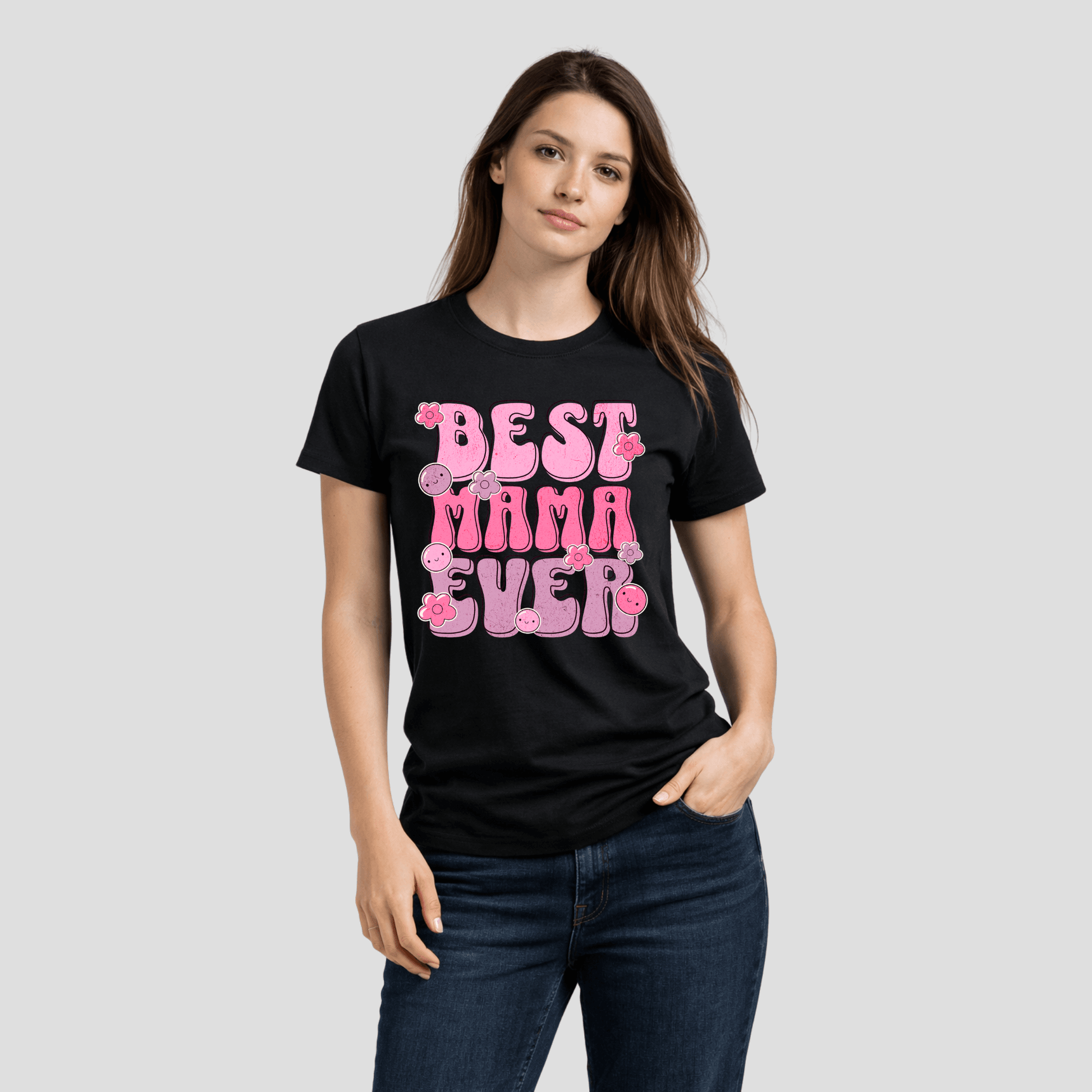 Premium T-Shirt Best Mom KrzR DruckZone