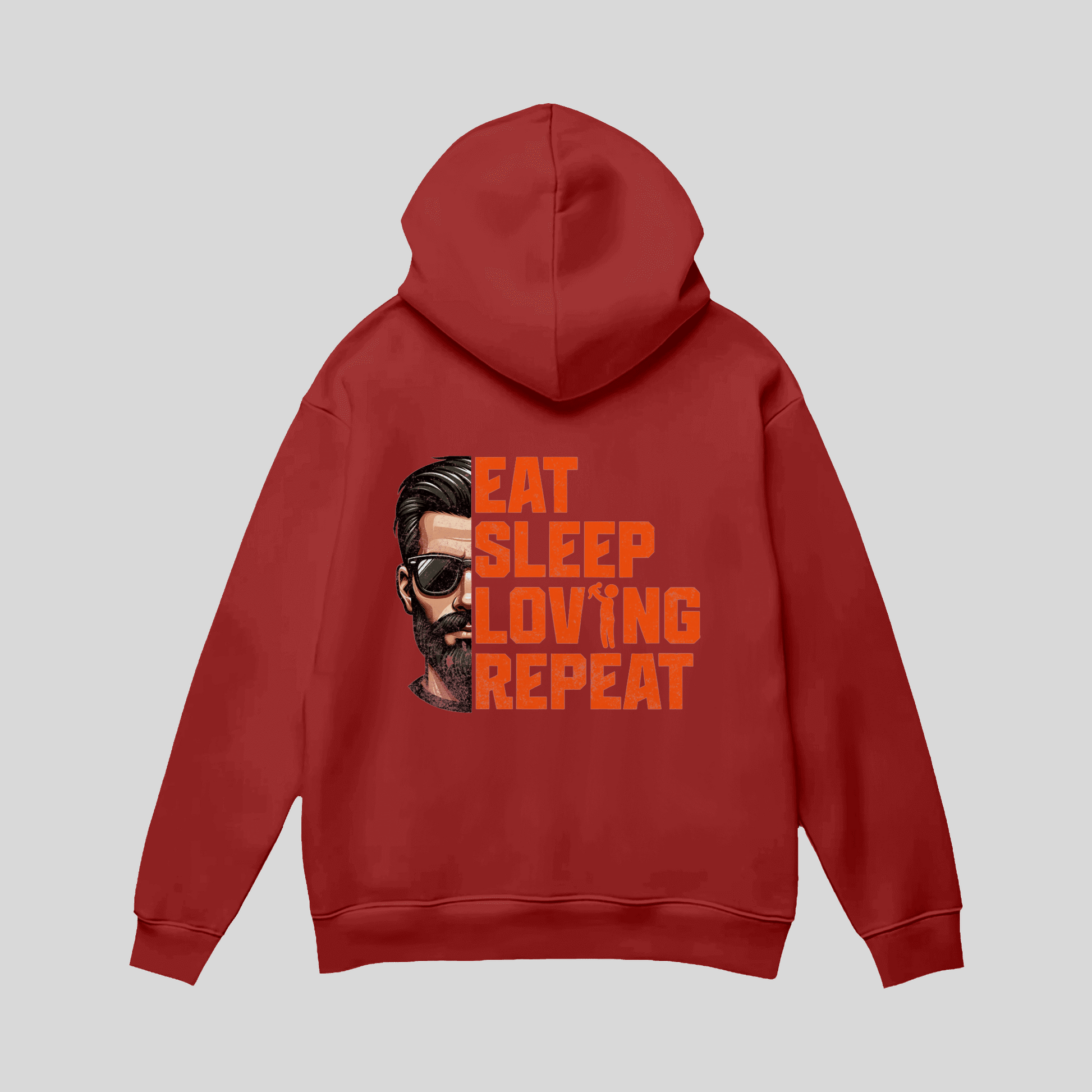 Premium Hoodie Eat Sleep KrzR DruckZone