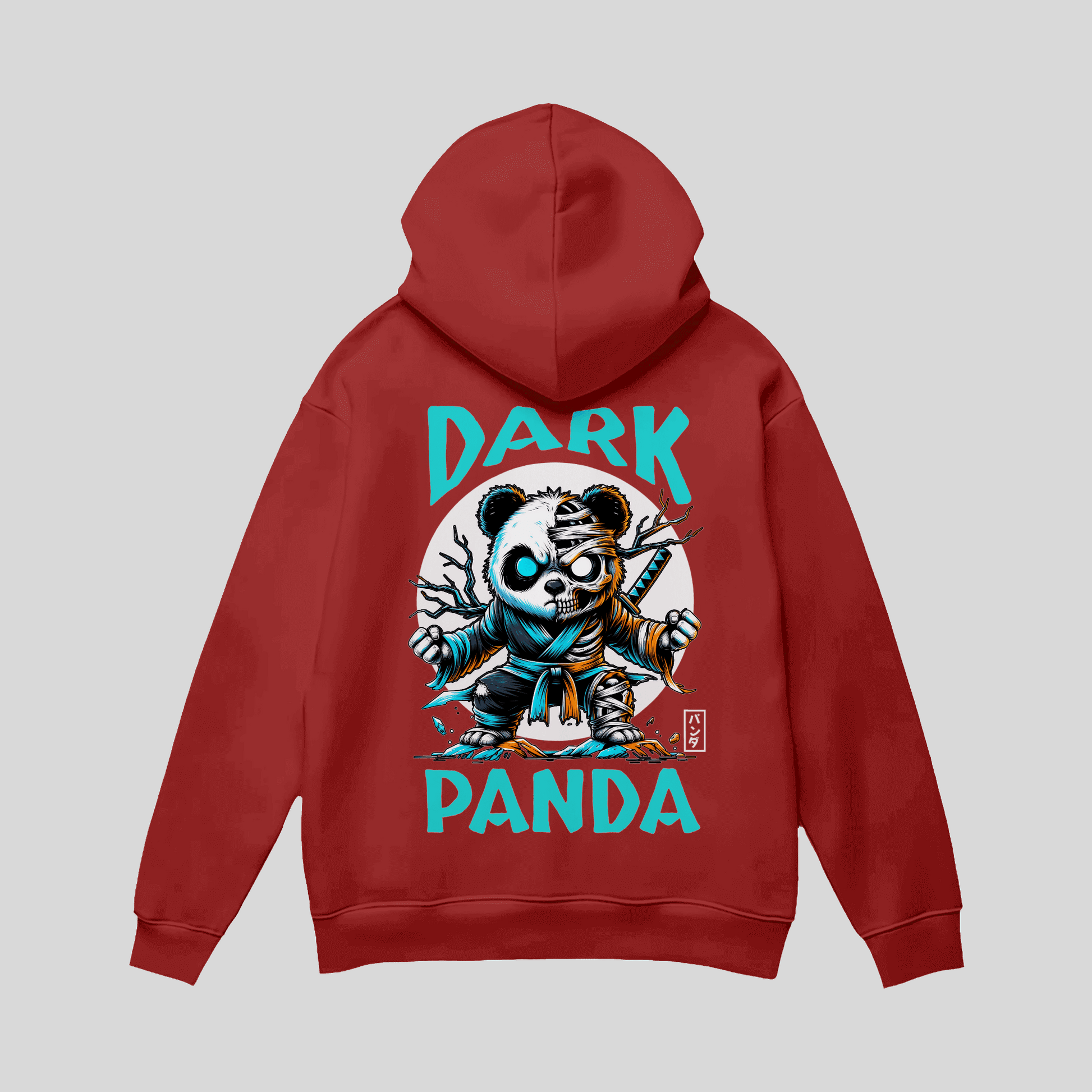Premium Hoodie Dark Panda KrzR DruckZone