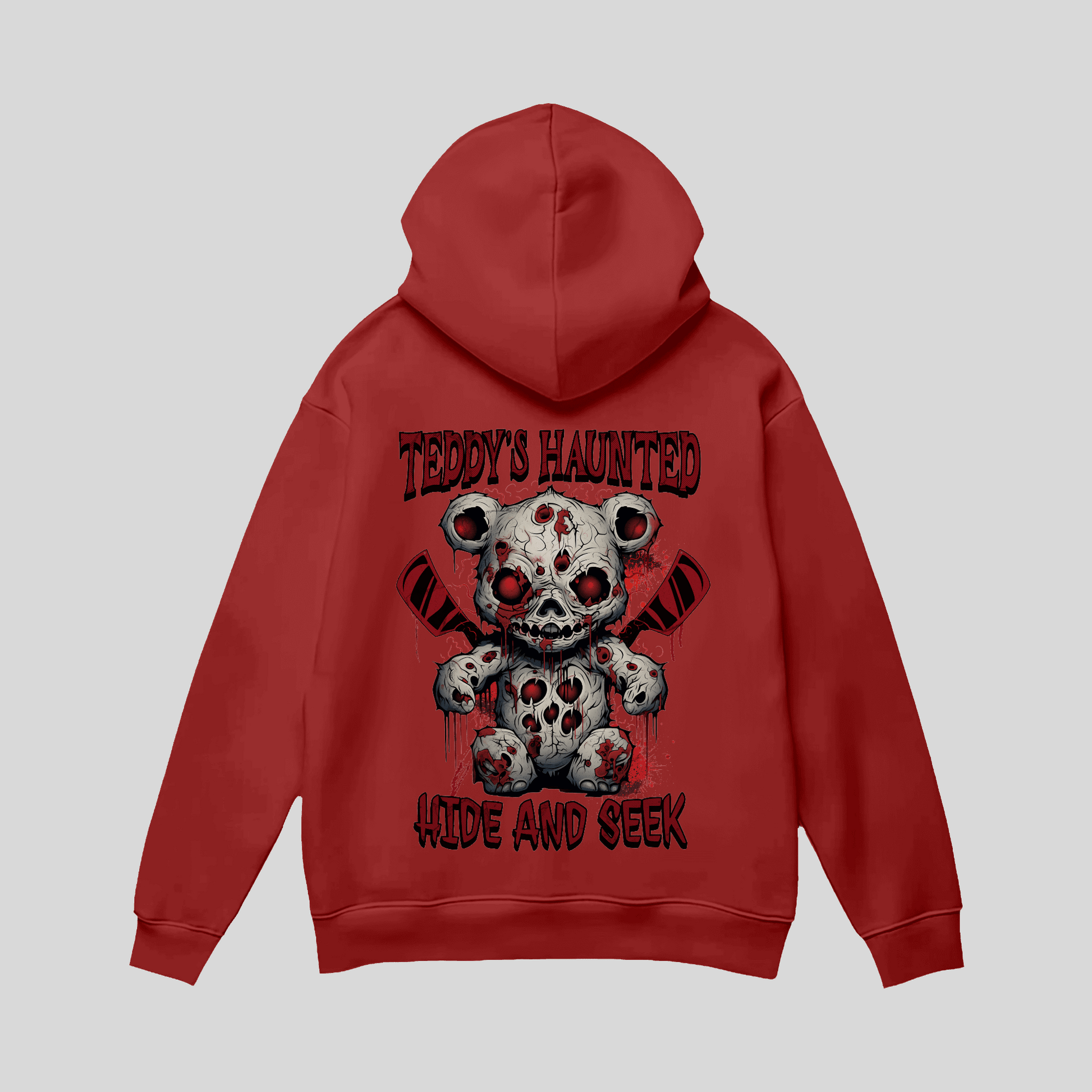 Premium Haunted hide and seek Hoodie KrzR DruckZone