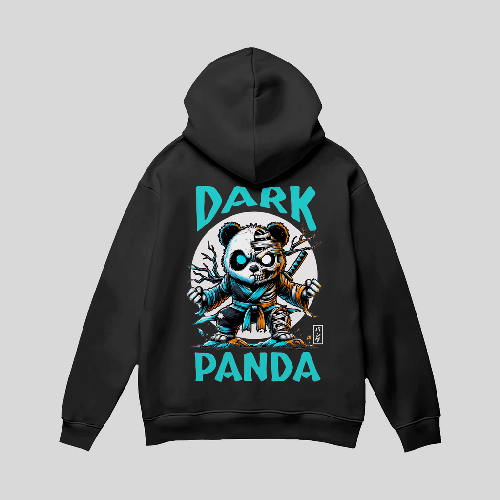 Premium Hoodie Dark Panda KrzR DruckZone