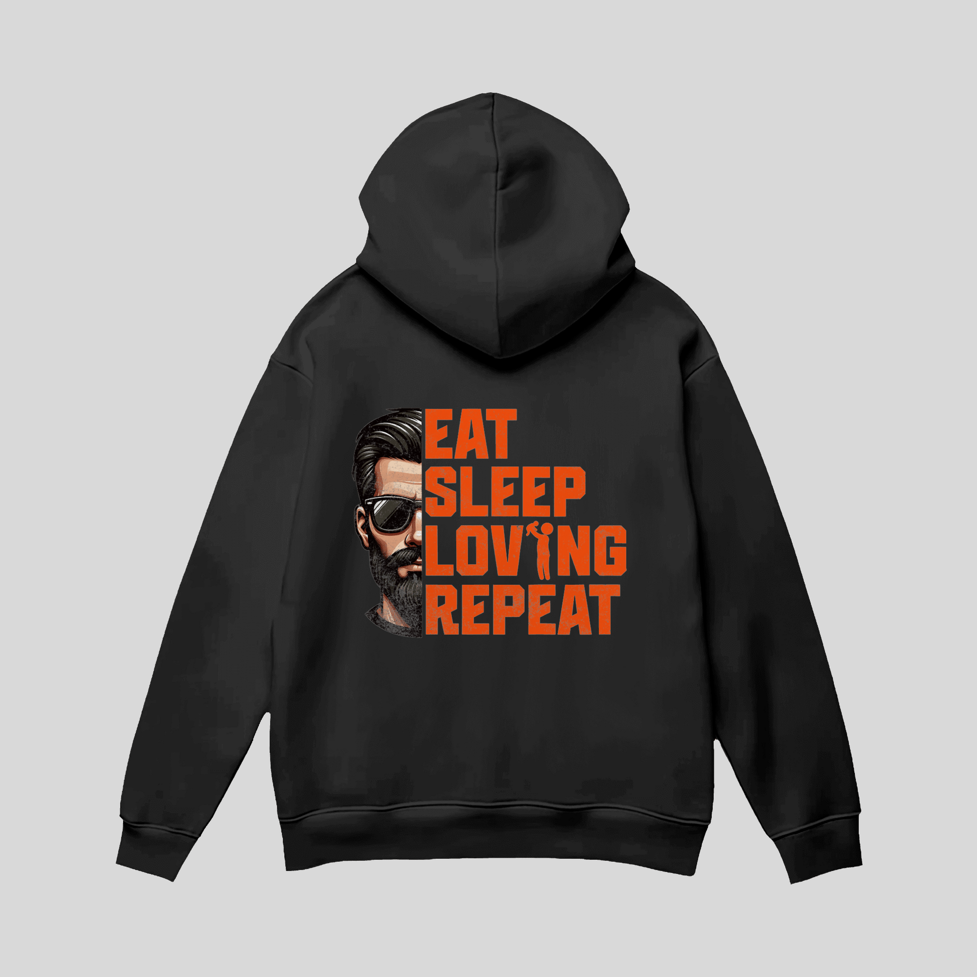 Premium Hoodie Eat Sleep KrzR DruckZone