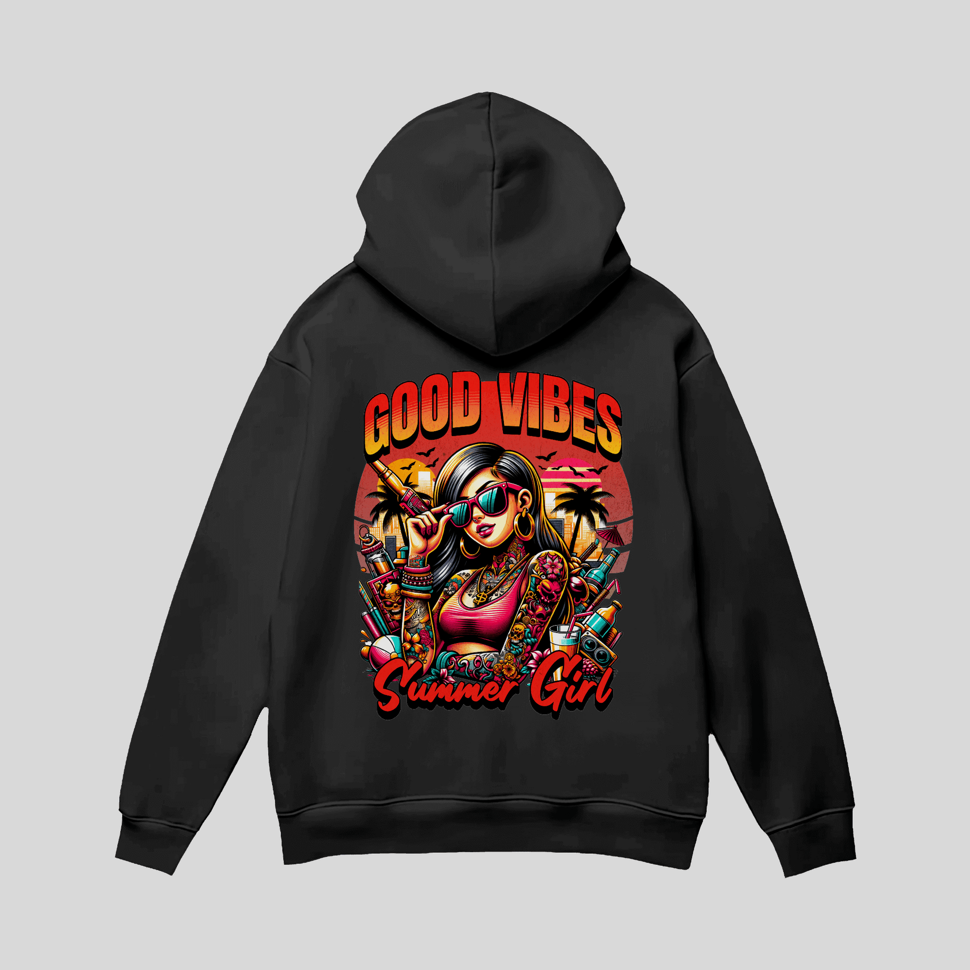 Premium Hoodie Good Vibes KrzR DruckZone