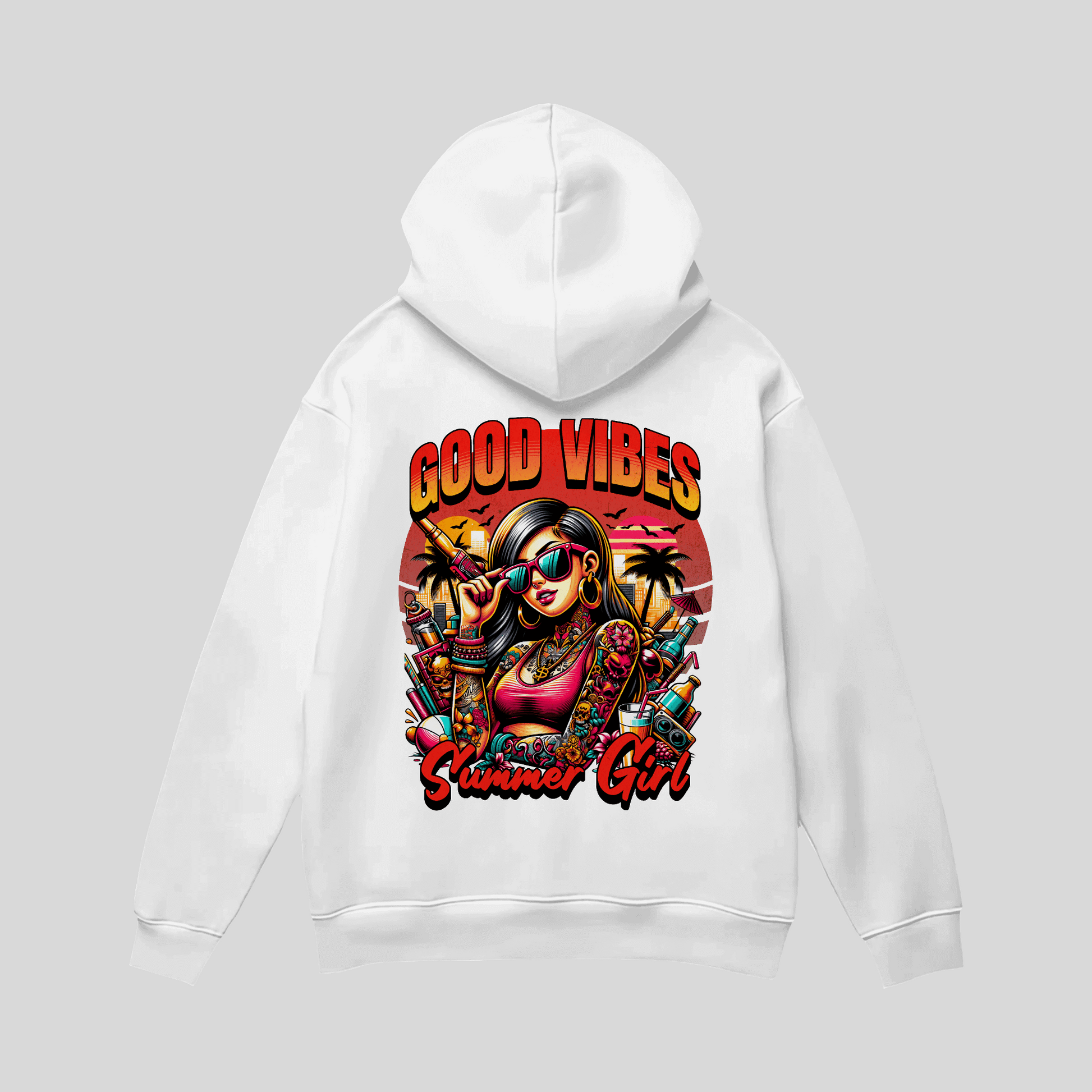 Premium Hoodie Good Vibes KrzR DruckZone