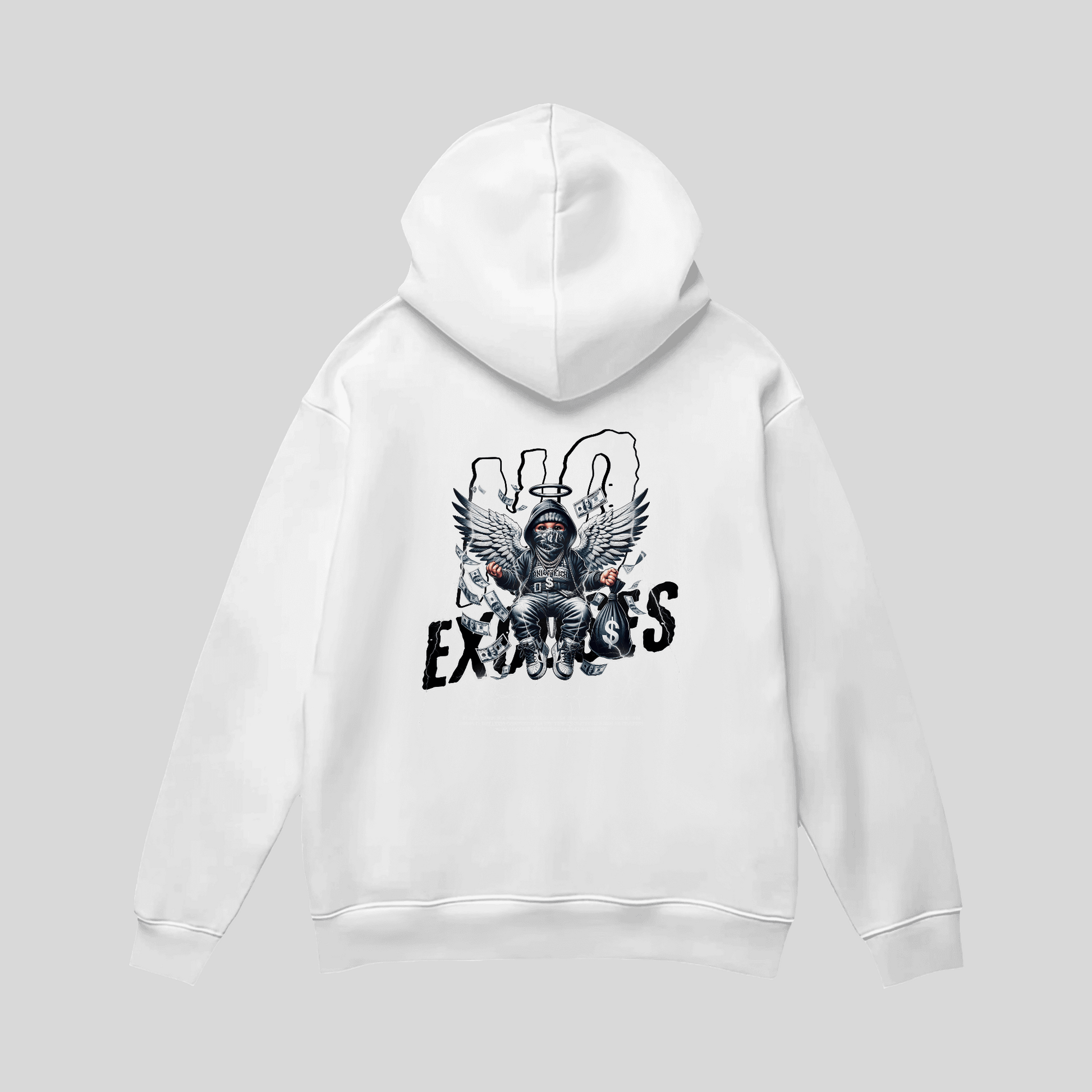 Premium Hoodie No Excuses KrzR DruckZone