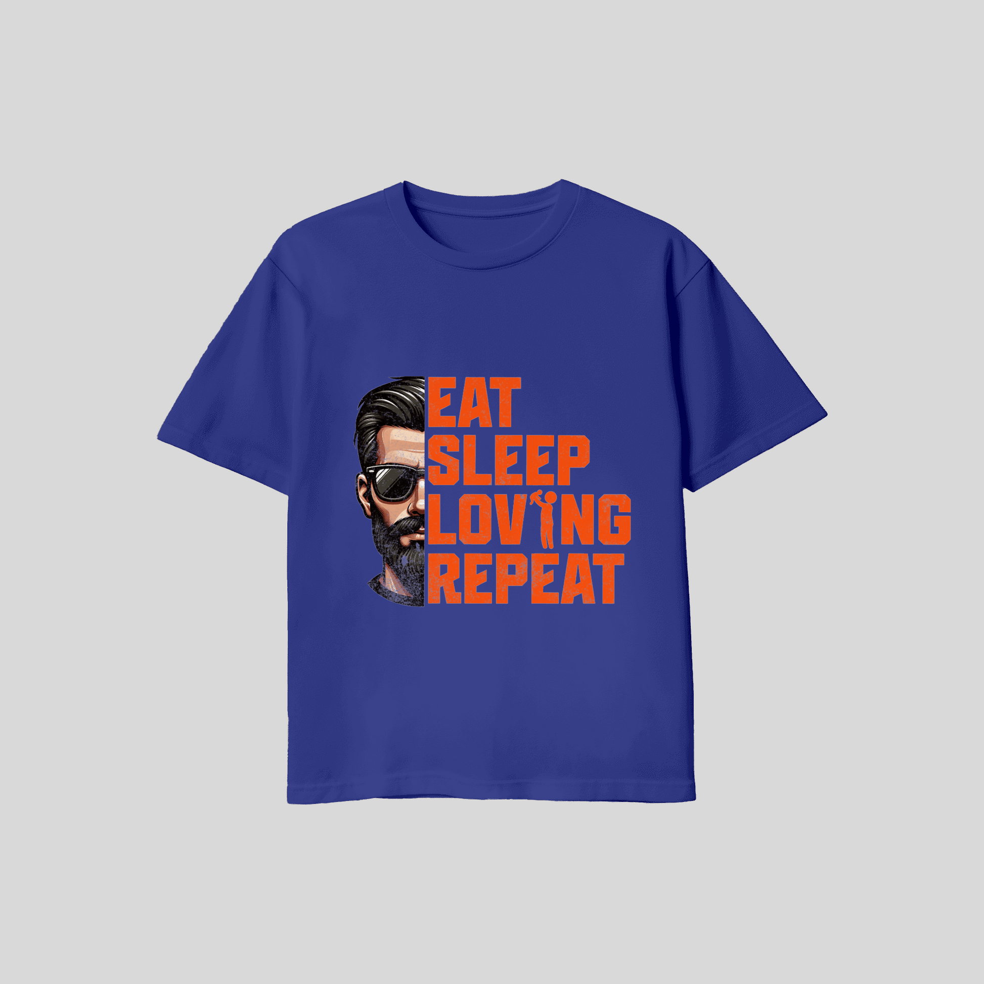 T-Shirt Eat Sleep KrzR DruckZone