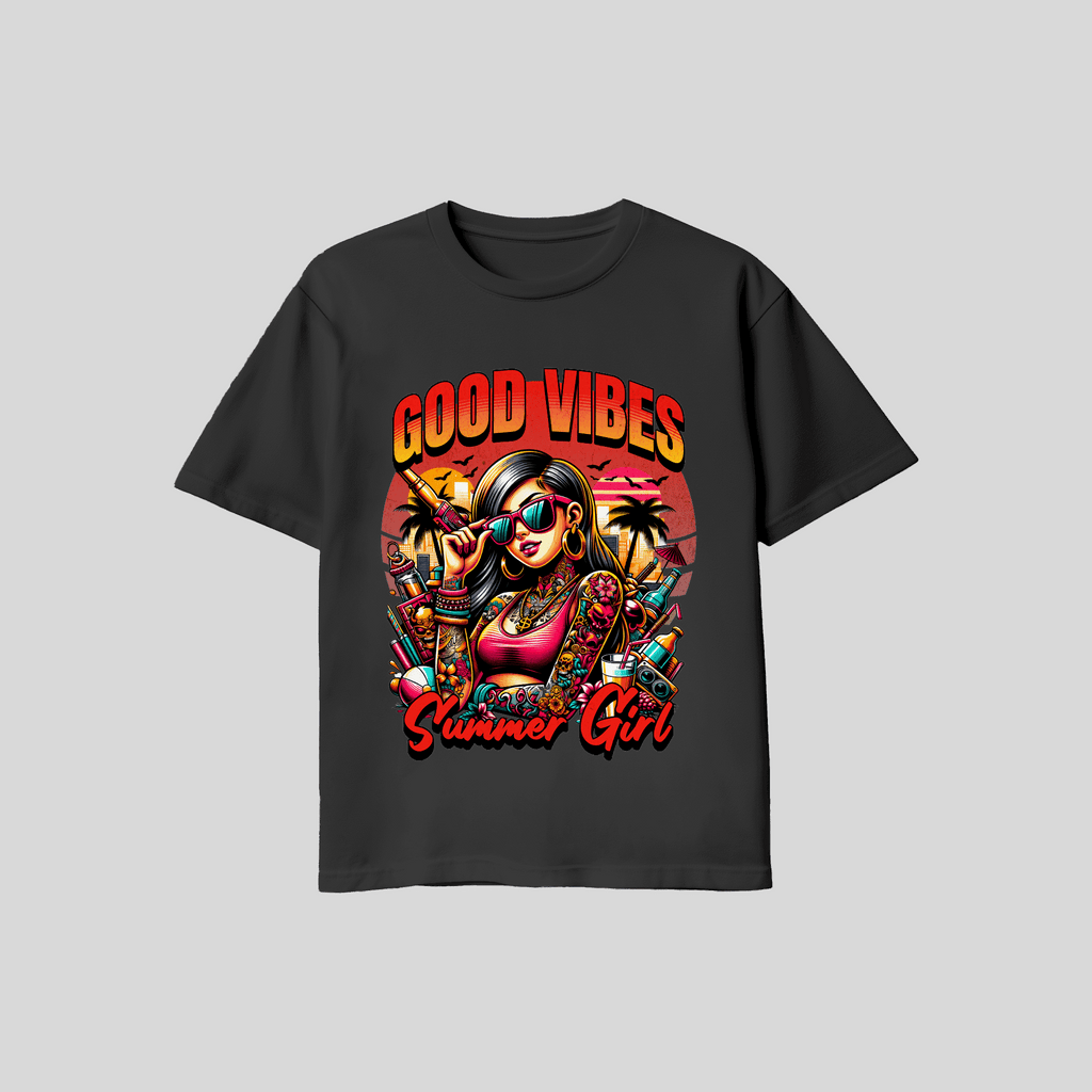 T-Shirt Good Vibes KrzR DruckZone